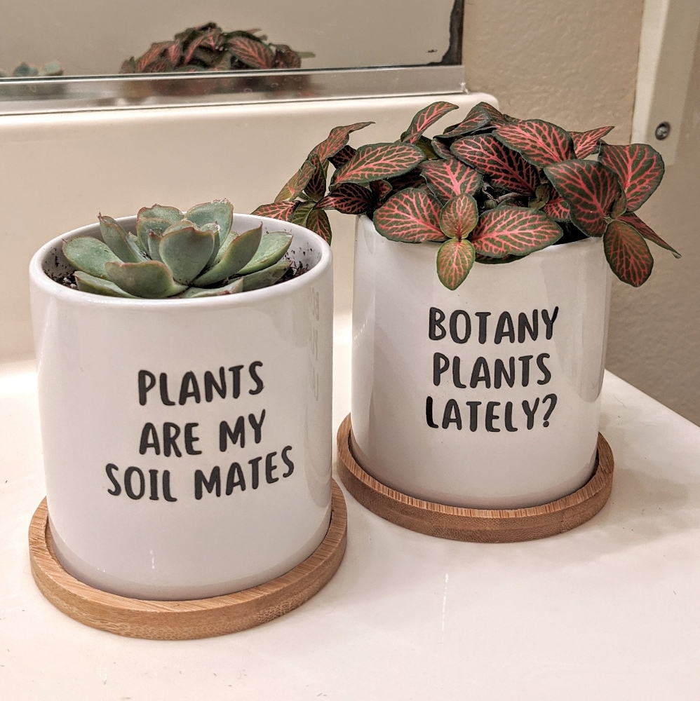 Personalized Plant Pots